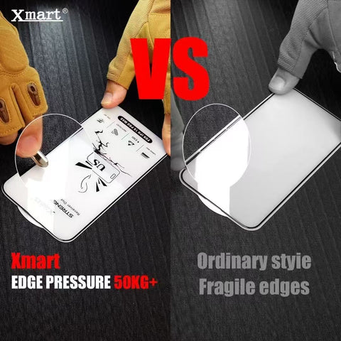 Image of 50KG Strength ULTRA STRONG GLASS Screen Protector for iphone 15, 16, 17 TOP Tempered Glass with 9H+ Hardness
