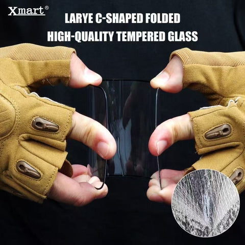 Image of 50KG Strength ULTRA STRONG GLASS Screen Protector for iphone 15, 16, 17 TOP Tempered Glass with 9H+ Hardness