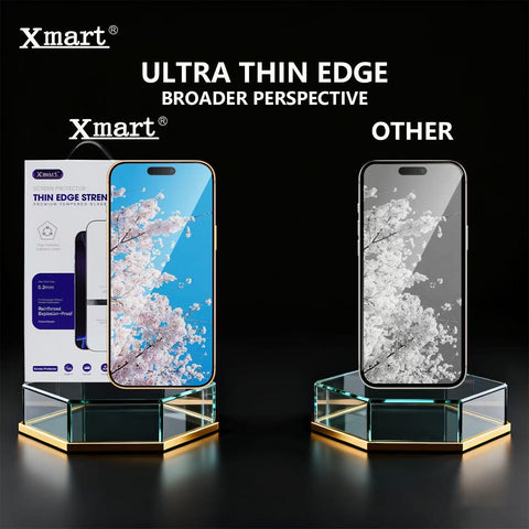 Image of Xmart Thin Edge Strength Tempered Glass Screen Protector – 0.2mm Ultra-Slim Design**