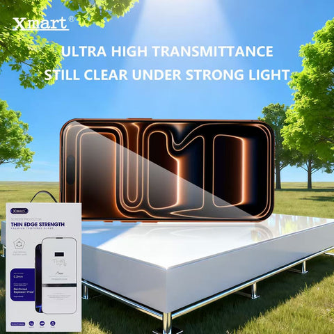 Image of Xmart Thin Edge Strength Tempered Glass Screen Protector – 0.2mm Ultra-Slim Design**