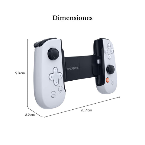 Image of Backbone One - PlayStation Edition (Lightning) - Mobile Gaming Controller for iPhone - Generation 1 - White US Version